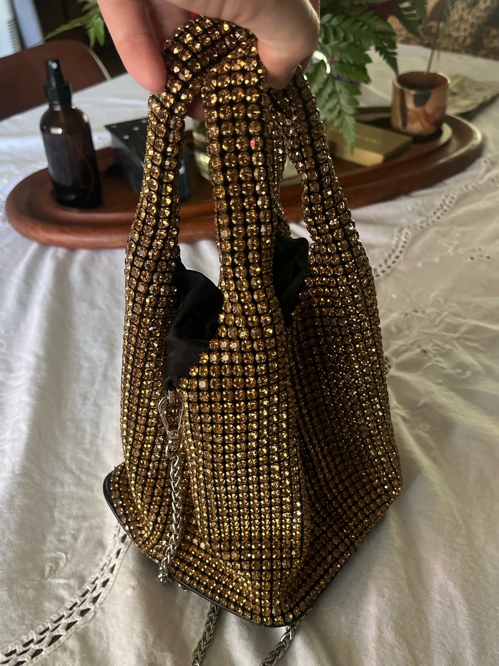 Rhinestone Purse